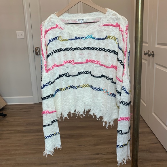 Multicolor Striped Sweater - Picture 1 of 3